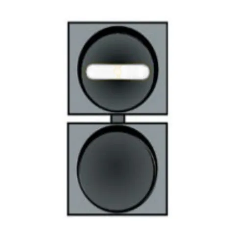 Señal BZ-05: Franja blanca horizontal iluminada