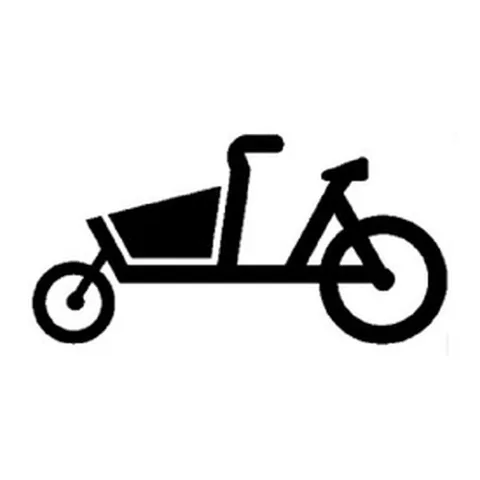 Señal M-6.11: Indicar zonas reservadas o con prioridad para bicicletas de carga