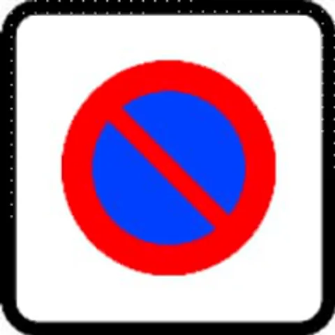 Señal R-309: Zona de estacionamiento limitado