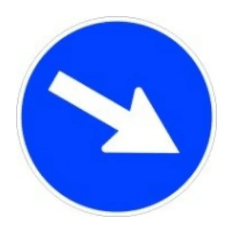 Señal R-401a: Paso obligatorio