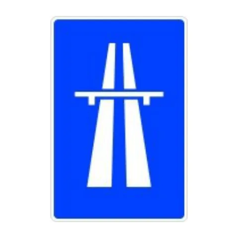 Señal S-1: Autopista