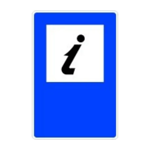 Señal S-118: Información turística