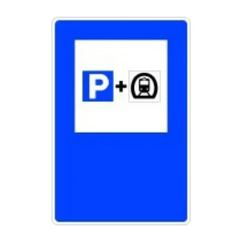 Señal S-125: Estacionamiento para usuarios del metro