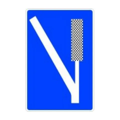 Señal S-16: Zona de frenado de emergencia
