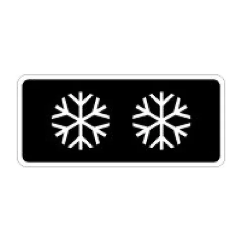 Señal S-890a: Aplicación de la señalización a circunstancias de nieve