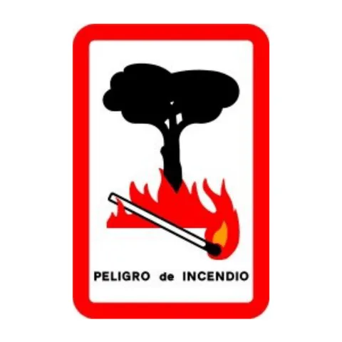 Señal S-900: Peligro de incendio