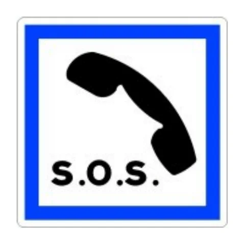 Señal S-960: Teléfono de emergencia
