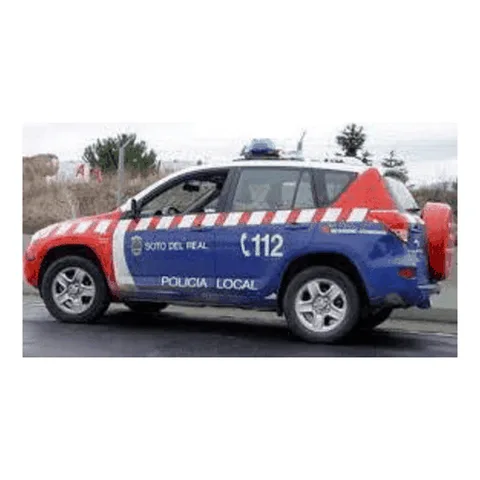 Señal V-3: Vehículo de policía