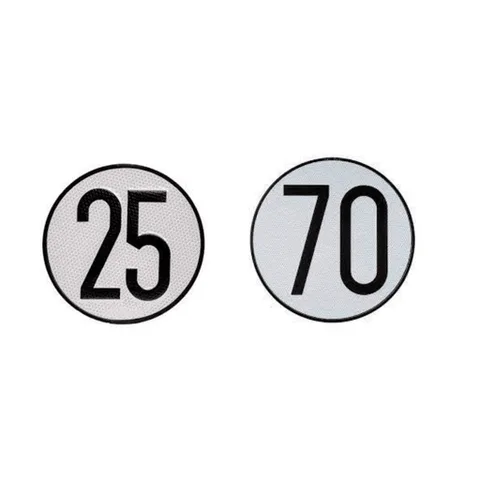 Señal V-4: Limitación de velocidad