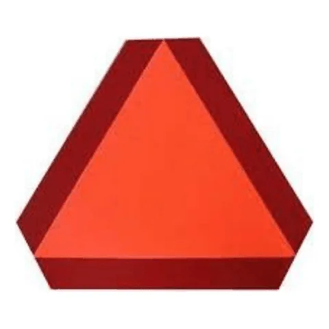 Señal V-5: Vehículo lento